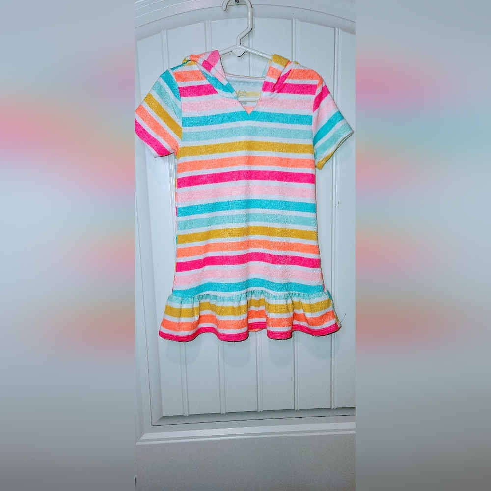 Beach Summer Swim Cover-up Girls  4T